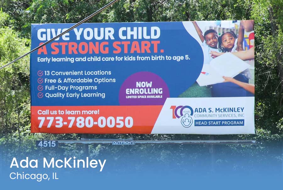 Ada McKinley banner.