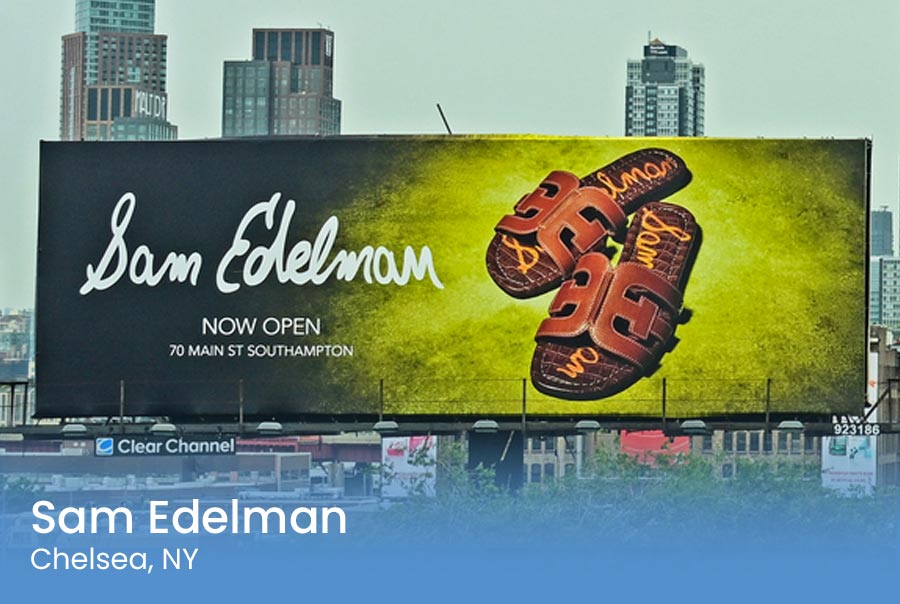 Sam Edelman banner.